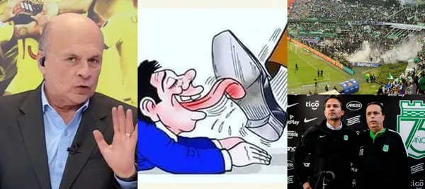 El periodista fiel a su estilo hizo un duro comentario sobre la barra popular de Nacional