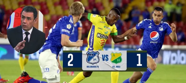 El periodista Francisco Vélez habló sobre la victoria al último minuto de Millonarios ante Huila