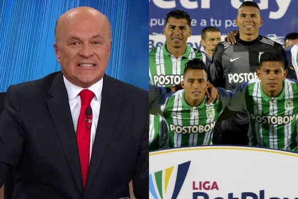 El periodista ha cuestionado en muchas oportunidades a Atlético Nacional y nuevamente arremetió