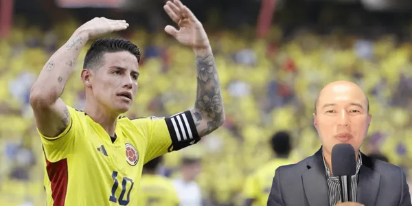 El periodista Jorge Bermúdez criticó nuevamente a James Rodríguez y a todos sus seguidores.