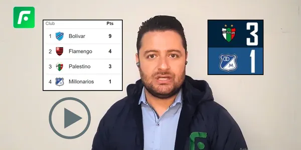 El periodista José Luis Alarcón criticó a Millonarios FC en la Copa Libertadores de América 2024