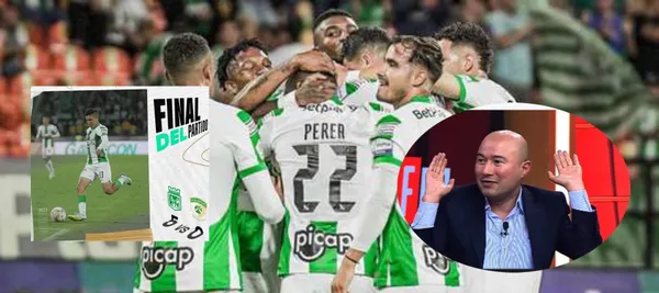 El periodista le bajó la caña a la victoria 5-0 de Nacional ante La Equidad en el estadio Atanasio Girardot