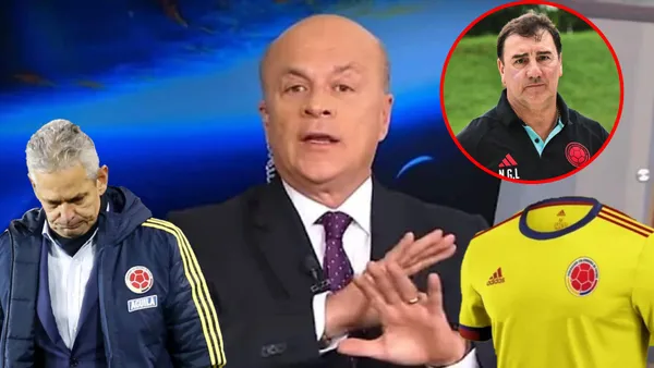 El periodista le mandó un sablazo a Néstor Lorenzo (Foto tomada de Futbolred, Pulzo, Noticias Caracol)