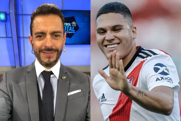 El periodista Pablo Giralt no paró de elogiar a Juan Fernando Quintero en River Plate.