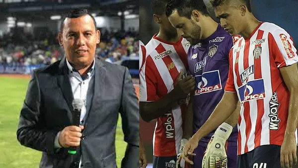 El periodista se basó en la estadística que describía un Atlético Nacional que no podía ganar en Barranquilla desde 2015