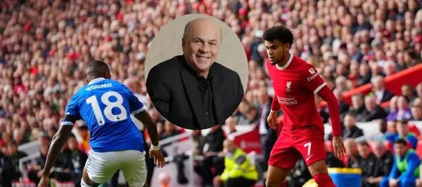 El periodista sorpresivamente se rindió ante Luis Díaz de Liverpool