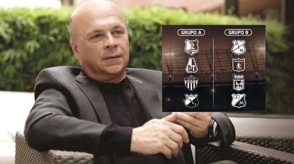 El periodista y su reacción al saber los cuadrangulares finales de la Liga Betplay.