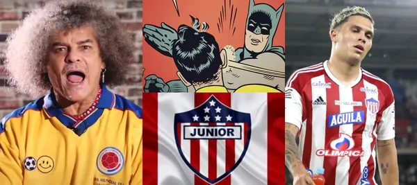 El Pibe Valderrama hizo un duro comentario al Junior por el presente de tronco que tiene