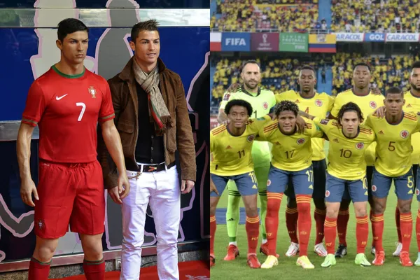El portugués Cristiano Ronaldo tiene la camiseta de un jugador colombiano en su museo personal.