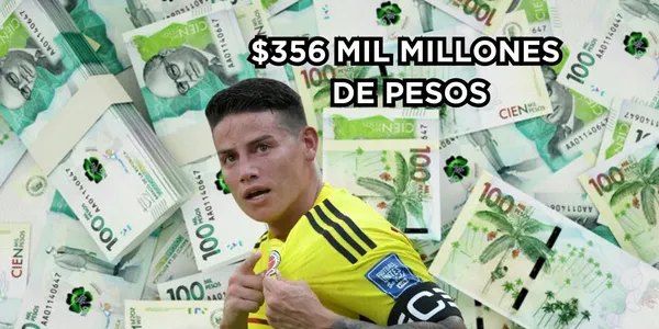 El precio de James Rodríguez ha tenido cambios considerables en los últimos años.