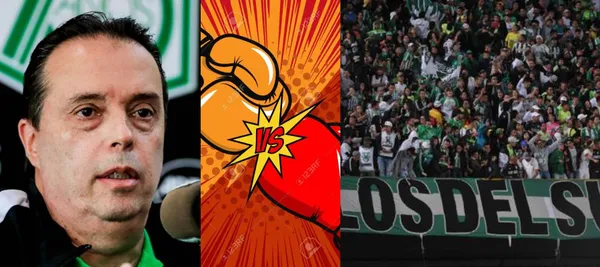 El presidente de Atlético Nacional destapó una jugada del club para callar a la barra