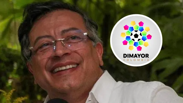El presidente de Colombia recibió un picante mensaje en redes sociales del ex presidente de Dimayor Foto: DIMAYOR y Gustavo Petro