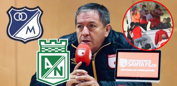 El presidente de Independiente Santa Fe le daría la razón a Millonarios y Atlético Nacional