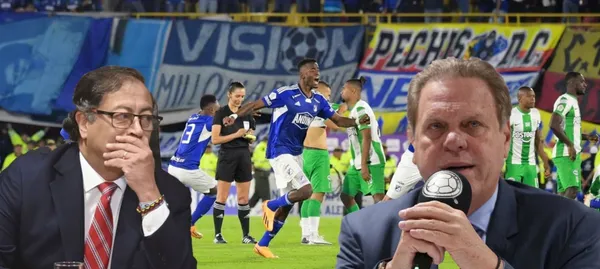 El presidente de la Federación Colombiana de Fútbol le lanzó un sablazo a Gustavo Petro
