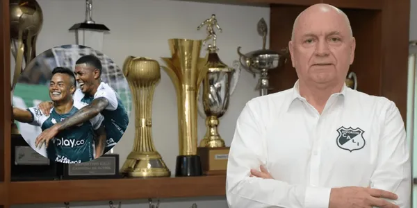 El presidente del Deportivo Cali, confirmó su confianza con el delantero Luis Sandoval.