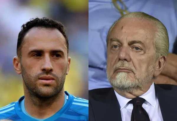 El presidente del Napoli mandó un mensaje entre líneas que abducen iba dirigido a David Ospina.