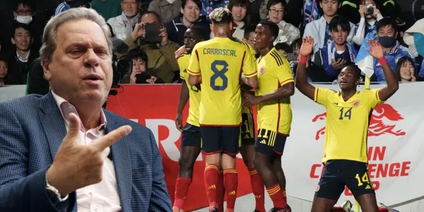 El presidente de la FCF comentó sus impresiones de la victoria colombiana