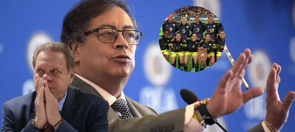 El presidente le dio una tremenda lección a Ramón Jesurún por la selección Colombia Femenina