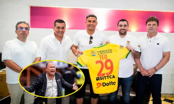 El problema de Teófilo ahora en Real Cartagena (Foto tomada de