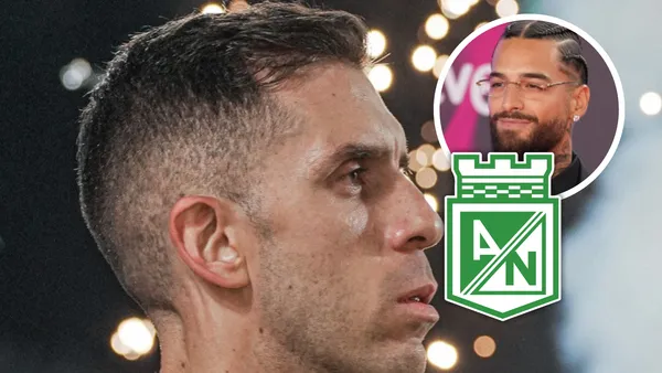 El problemón que se le viene a Nacional por cuenta de Maluma Foto: Nacionaloficial, Escudoteca y Wikipedia