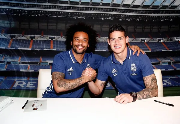 El próximo mercado de pases apunta a sacudir todo, los jugadores Marcelo y James Rodríguez podrían volver a ser compañeros.