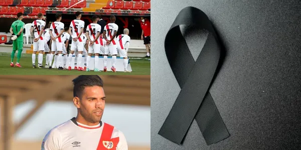 El Rayo Vallecano donde juega Radamel Falcao está de luto por la muerte de una figura que pasó por el equipo y quien era muy respetado en toda España.