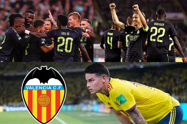 El Real Madrid comenzó con el pie derecho en la Champions League y James Rodríguez en paralelo le lanzó una pulla al Valencia CF y a sus críticos.