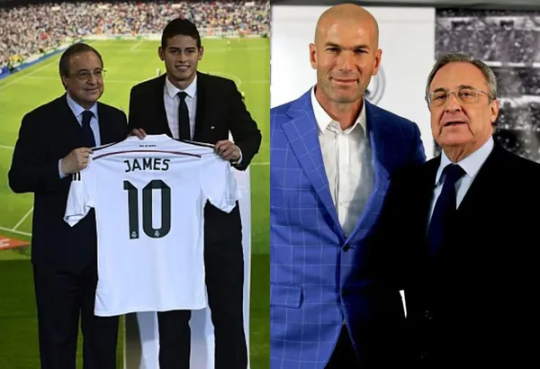 El Real Madrid tuvo un gesto histórico con James Rodríguez.