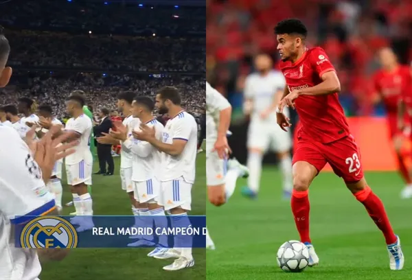 El Real Madrid tuvo un gesto de respeto con el Liverpool al terminar la final de la Champions League.