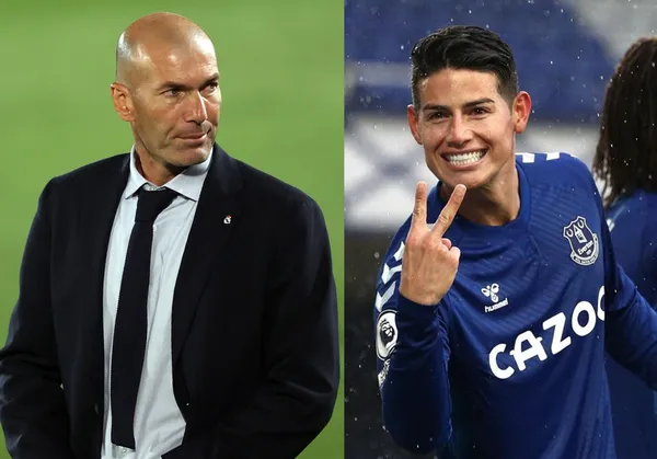 El Real Madrid vio lo que hace James Rodríguez hoy en día y la calidad intacta que tiene y le hizo una advertencia a Zinedine Zidane, todo por culpa del colombiano.