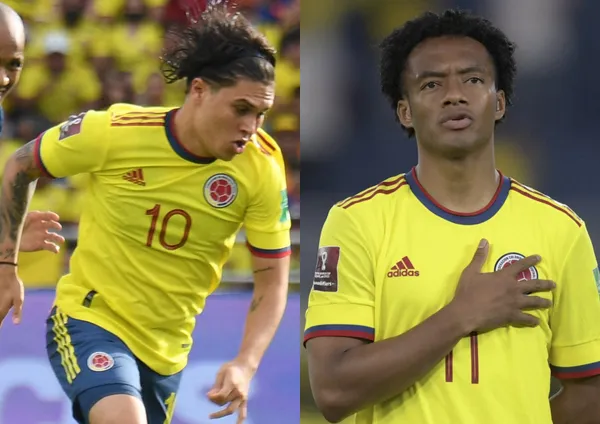 El regreso de Cuadrado a la titular ha generado mucha expectativa por el caso de Juan Fernando Quintero, eso supone que este último podría perder la titularidad.