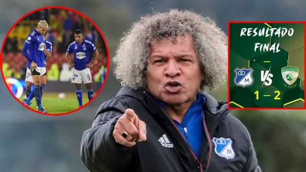 El sablazo de Alberto Gamero a los troncos de Millonarios por derrota vs Equidad