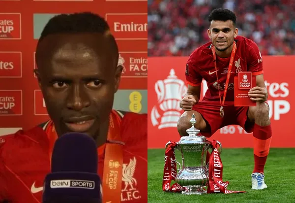 El senegalés casi deja sin título a Luis Díaz; el colombiano tuvo un gesto con él cuando salieron campeones.