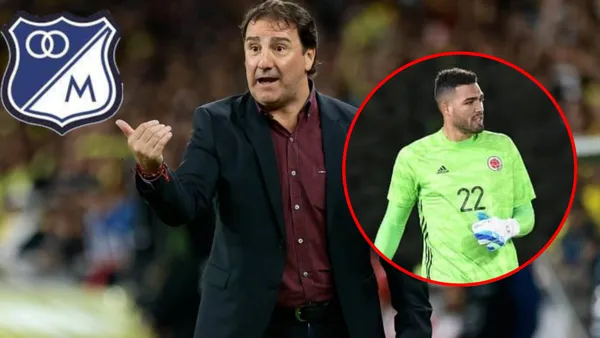 El técnico argentino solo llamo de liga colombiana a Álvaro Montero a la tricolor (Fotos: El Colombiano, Comutricolor)