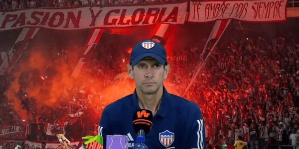 El técnico Arturo Reyes, está pasando por uno de sus peores momentos en el cuadro barranquillero.