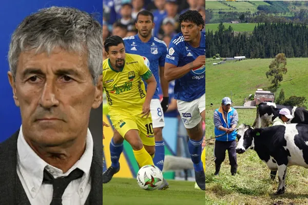 El técnico colombiano al igual que Kike Setién trabajó con las vacas antes de dirigir un club.