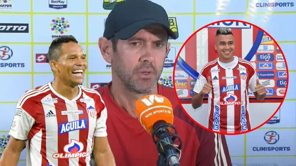 El técnico del Junior habló ante los medios luego de la victoria ante Jaguares (Fotos: Antena 2, ESPN, El Heraldo)