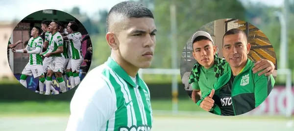 El técnico hizo debutar al hijo del goleador en el partido de Nacional vs Pereira por Copa Colombia