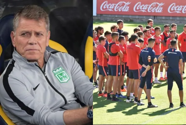 El técnico regresó a Atlético Nacional tras dirigir a Internacional de Porto Alegre de Brasil