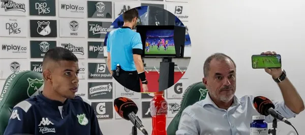 El técnico rompió el silencio en rueda de prensa luego del empate de América ante Deportivo Cali