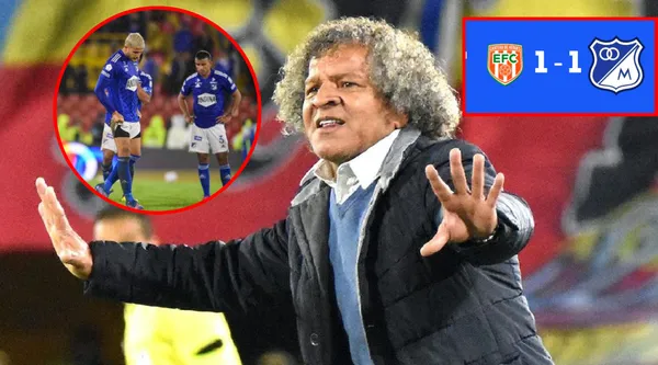 El técnico se respondió contundentemente ante las críticas (Fotos: RCN, Azul Total y HSB)