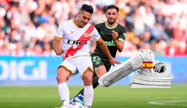 El ‘Tigre' ingresó en la parte final en la derrota del Rayo Vallecano.