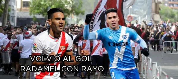 El tigre vuelve al gol con Rayo Vallecano en España