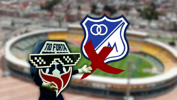 El tío forta y su estrategia para vencer a Millonarios Foto: Fortaleza, Escudoteca, Pexels e IDRD