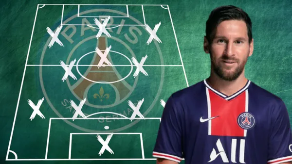 El 'tridente estrella' de Messi, Neymar y Mbappé ubica al argentino Ángel Di María en la banca