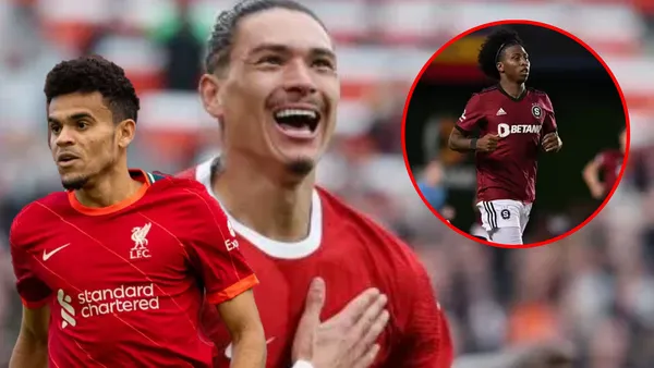 El uruguayo anotó un golazo ante Sparta Praga en Europa League (Foto tomada de Antena 2, One Football y DirecTV)