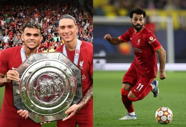 El uruguayo Darwin Núñez tuvo unas palabras de agradecimiento en el Liverpool hacía sus compañeros Luis Díaz y Mohamed Salah.