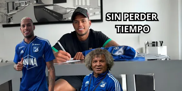 El venezolano Delvin Alfonzo ya firmó con Millonarios FC.