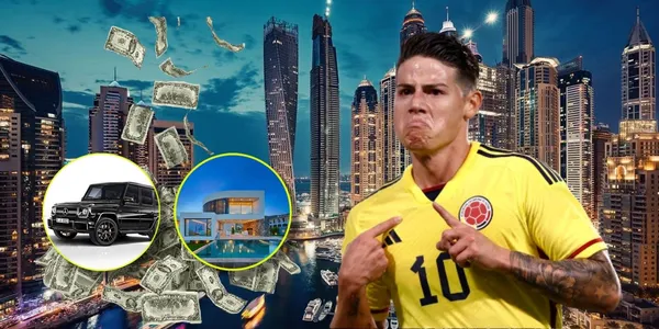 El volante colombiano disfruta de muy buenas excentricidades