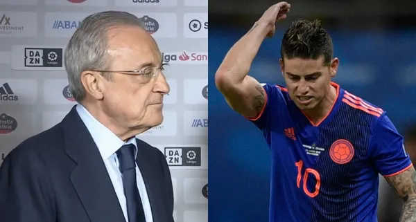 El volante colombiano hizo una impresionante confesión sobre su paso por el Real Madrid, en donde deja mal parado al presidente del club ‘merengue’.